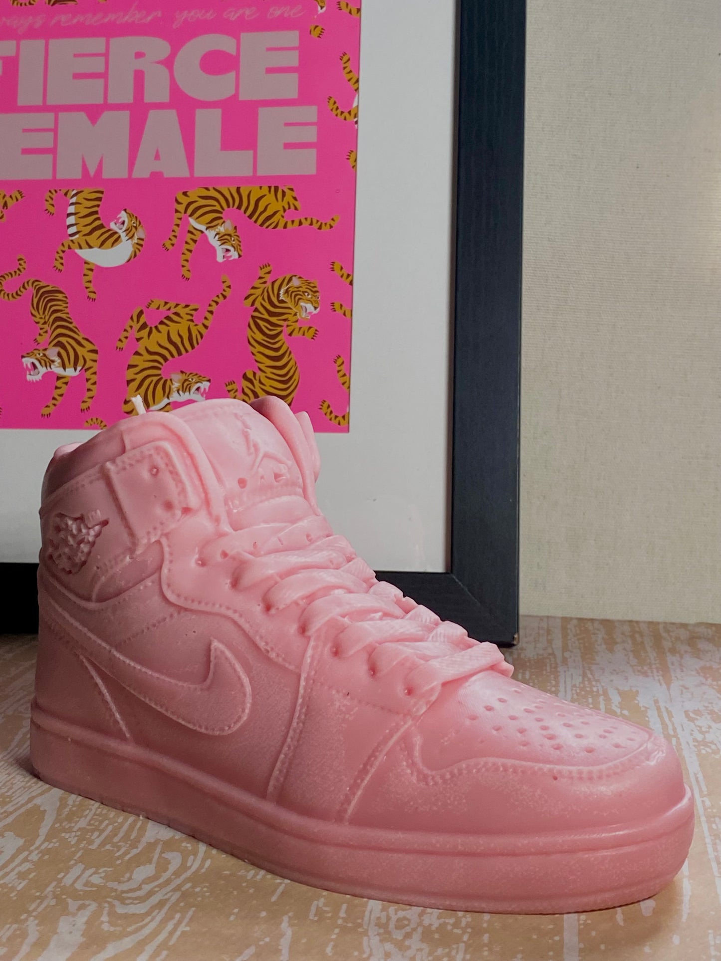 Sneaker candle