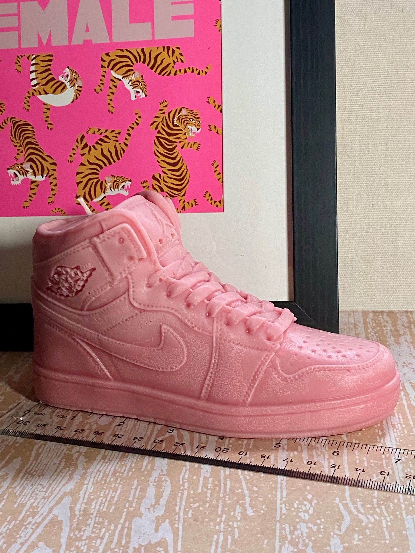 Sneaker candle