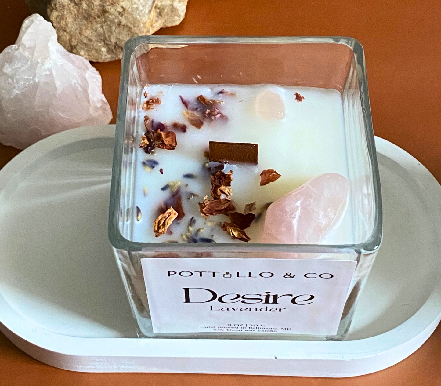 Desire Crystal Candle