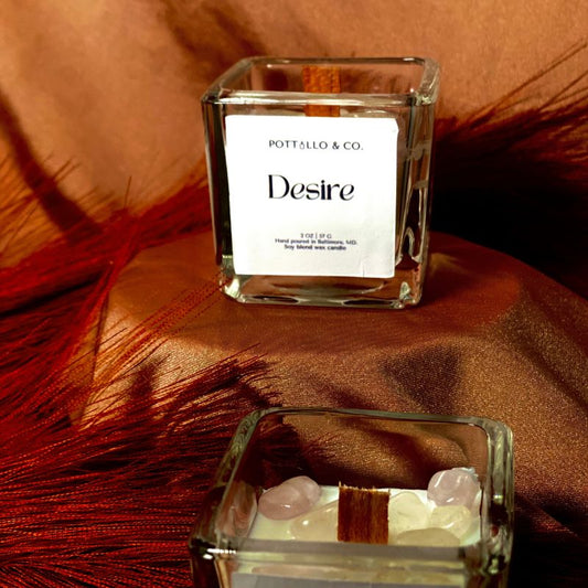 Desire Crystal Candle