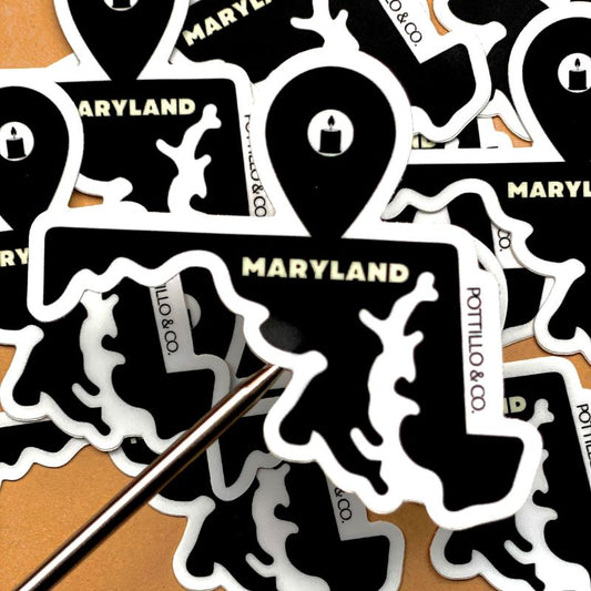 Maryland Candle Sticker
